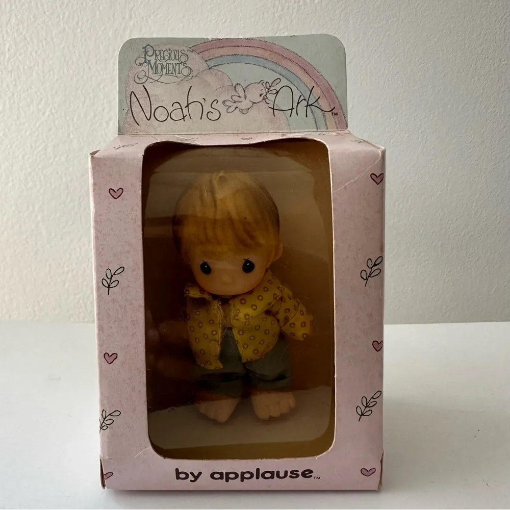 Precious Moments Noah’s Ark Noah Figure Vintage 1988 • Boxed